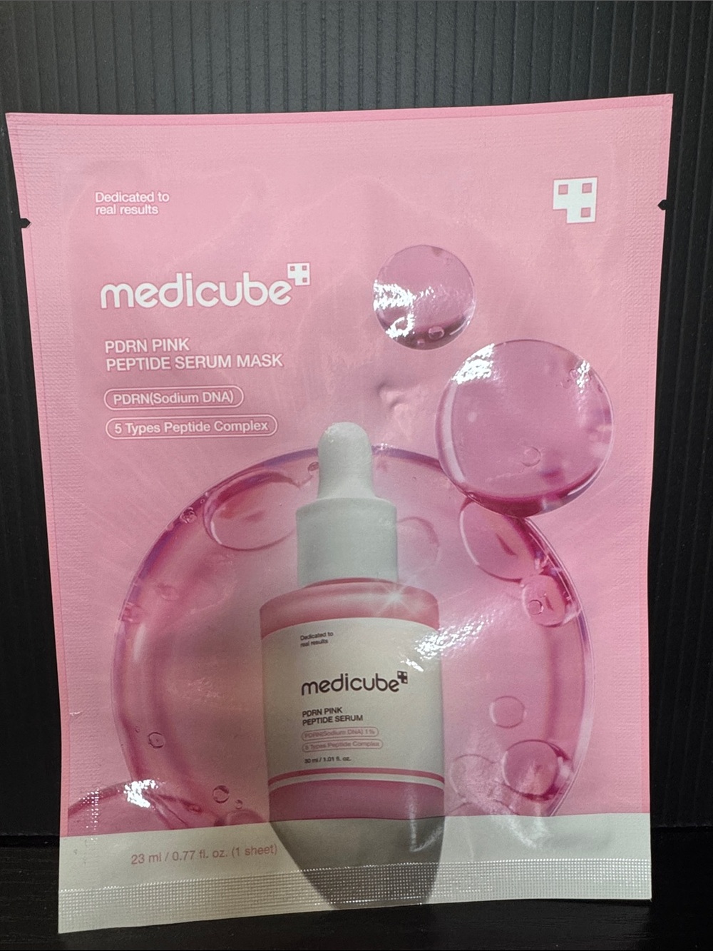 Medicube PDRN Pink Peptide Serum Mask